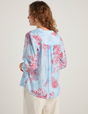 Blusa Weekend manga 3/4 para mujer