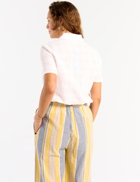 Blusa Weekend manga corta para mujer