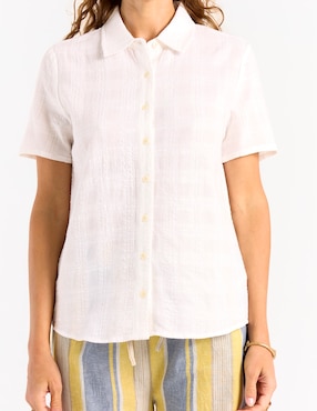 Blusa Weekend manga corta para mujer