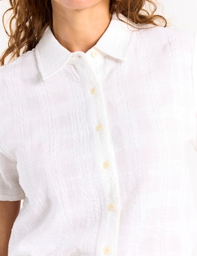 Blusa Weekend manga corta para mujer