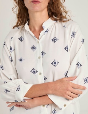 Blusa Weekend manga larga para mujer