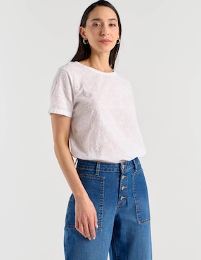 Blusa Weekend manga corta para mujer
