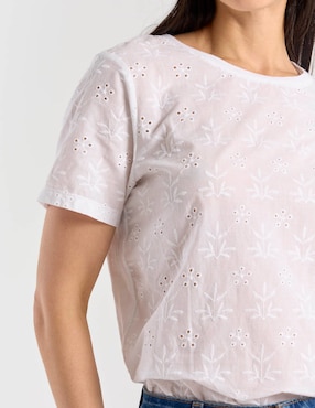 Blusa Weekend manga corta para mujer