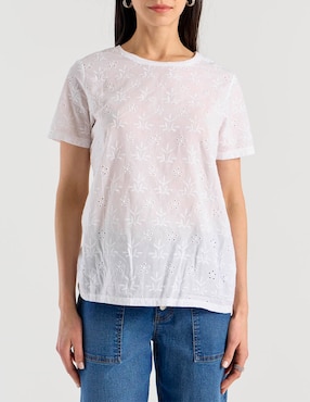 Blusa Weekend manga corta para mujer