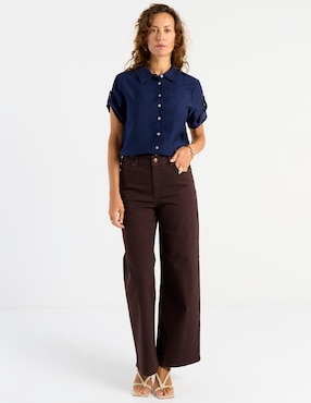 Blusa Weekend manga corta para mujer