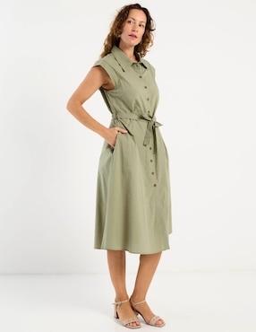 Vestido midi casual Weekend para mujer