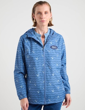 Chamarra rompevientos Disney DTR Stitch para mujer