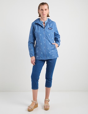 Chamarra rompevientos Disney DTR Stitch para mujer