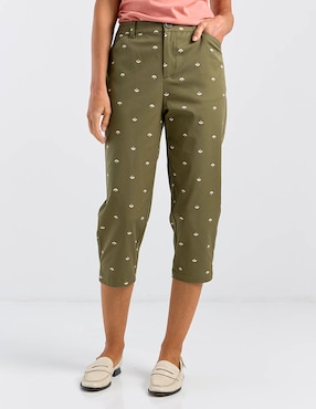 Pantalón capri Weekend para mujer