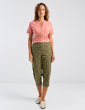 Pantalón capri Weekend para mujer