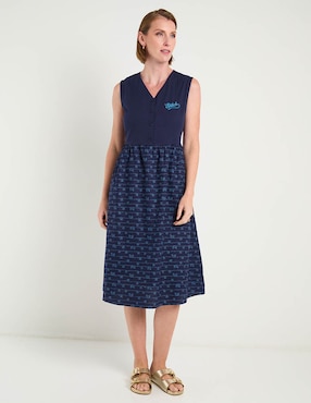 Vestido 3/4 casual Disney Dtr para mujer