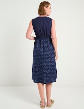Vestido 3/4 casual Disney Dtr para mujer