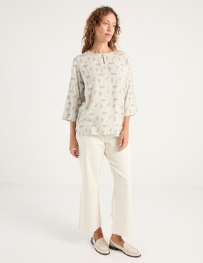 Blusa Disney Dtr manga 3/4 para mujer