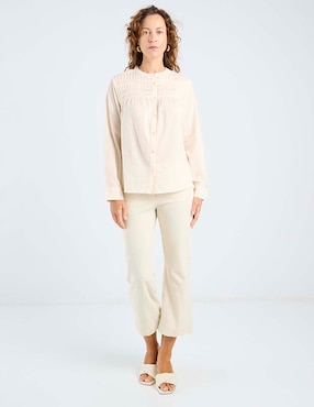 Blusa Weekend manga larga para mujer