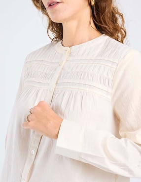 Blusa Weekend manga larga para mujer