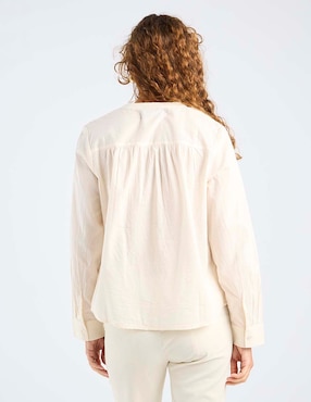 Blusa Weekend manga larga para mujer