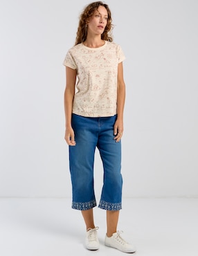 Playera Weekend cuello redondo para mujer
