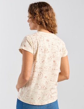 Playera Weekend cuello redondo para mujer
