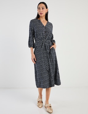 Vestido midi casual Weekend para mujer