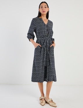 Vestido midi casual Weekend para mujer