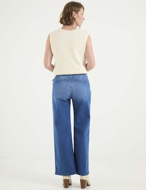 Jeans relaxed amplio Weekend para mujer
