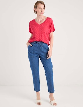 Pantalón jogger Weekend straight para mujer