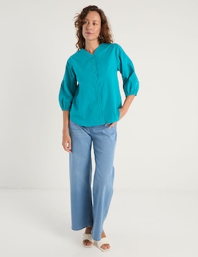 Jeans acampanado Weekend para mujer