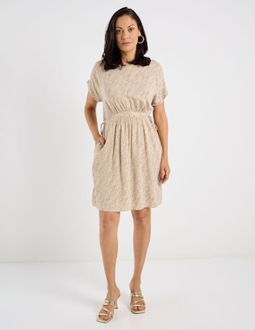 Vestido arriba de la rodilla casual Weekend escote medio