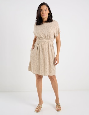 Vestido arriba de la rodilla casual Weekend escote medio