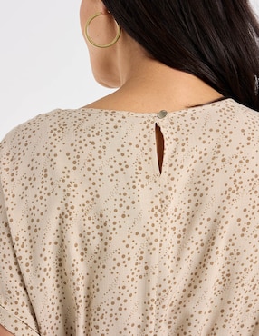 Vestido arriba de la rodilla casual Weekend escote medio