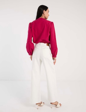 Pantalón acampanado Weekend amplio para mujer