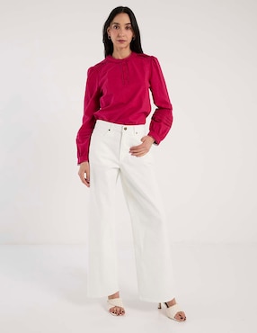Pantalón acampanado Weekend amplio para mujer