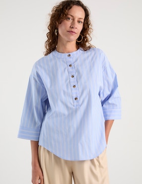Blusa Weekend manga 3/4 para mujer