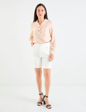 Blusa Weekend manga larga para mujer