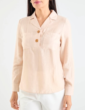 Blusa Weekend manga larga para mujer