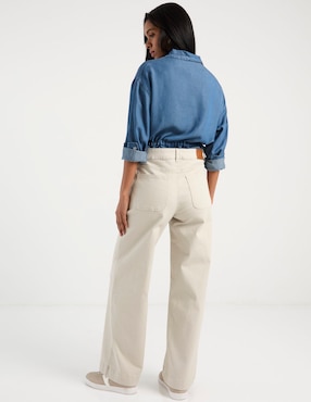 Jeans relaxed straight Weekend para mujer