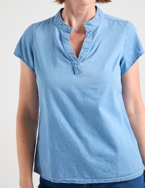 Blusa Weekend manga corta para mujer