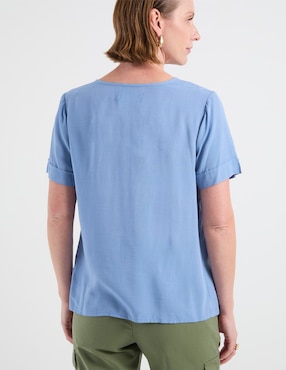 Blusa Weekend manga corta para mujer