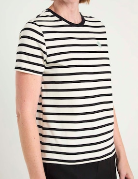 Playera manga corta Weekend cuello redondo para mujer