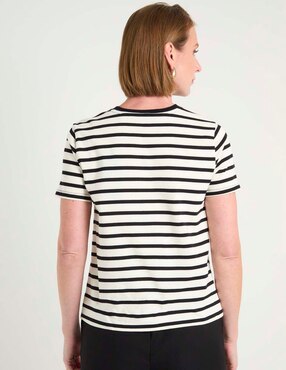 Playera manga corta Weekend cuello redondo para mujer