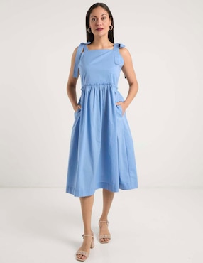 Vestido midi casual Weekend para mujer