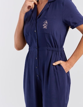 Jumpsuit Disney Dtr casual estampado liso para mujer