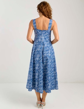 Vestido midi casual Weekend para mujer