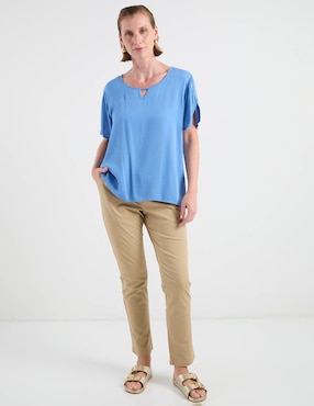 Blusa Weekend manga corta para mujer