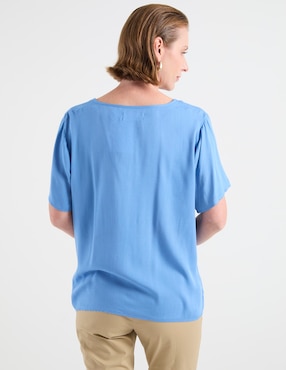 Blusa Weekend manga corta para mujer