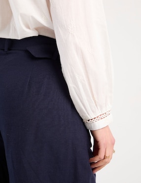 Blusa Weekend manga larga para mujer