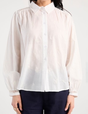 Blusa Weekend manga larga para mujer