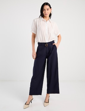 Blusa Weekend manga corta para mujer