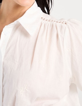 Blusa Weekend manga corta para mujer
