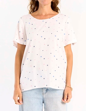 Blusa Weekend manga corta para mujer